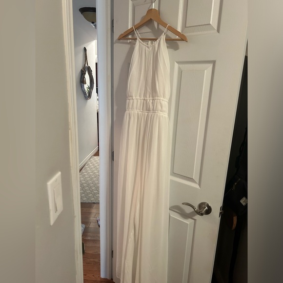 Stunning bridal halter jumpsuit - Picture 8 of 9